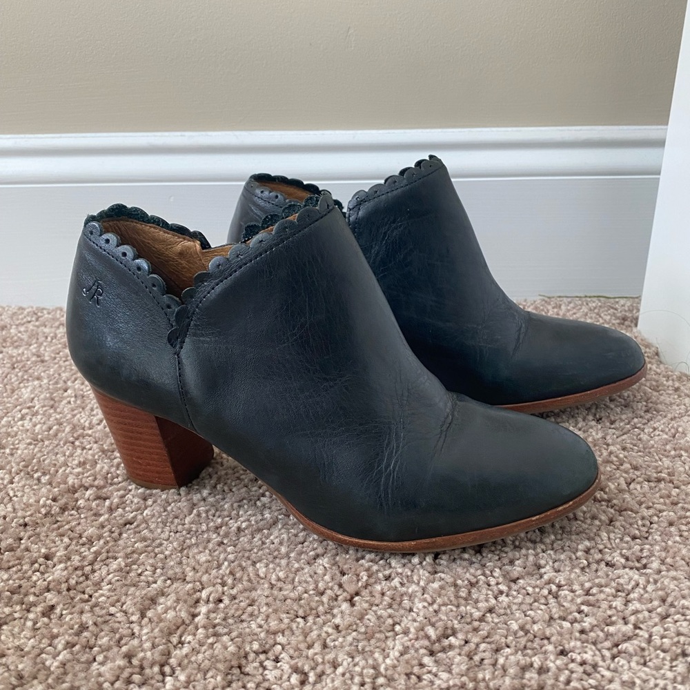 Jack Rogers Marianne Booties, Black, 6M